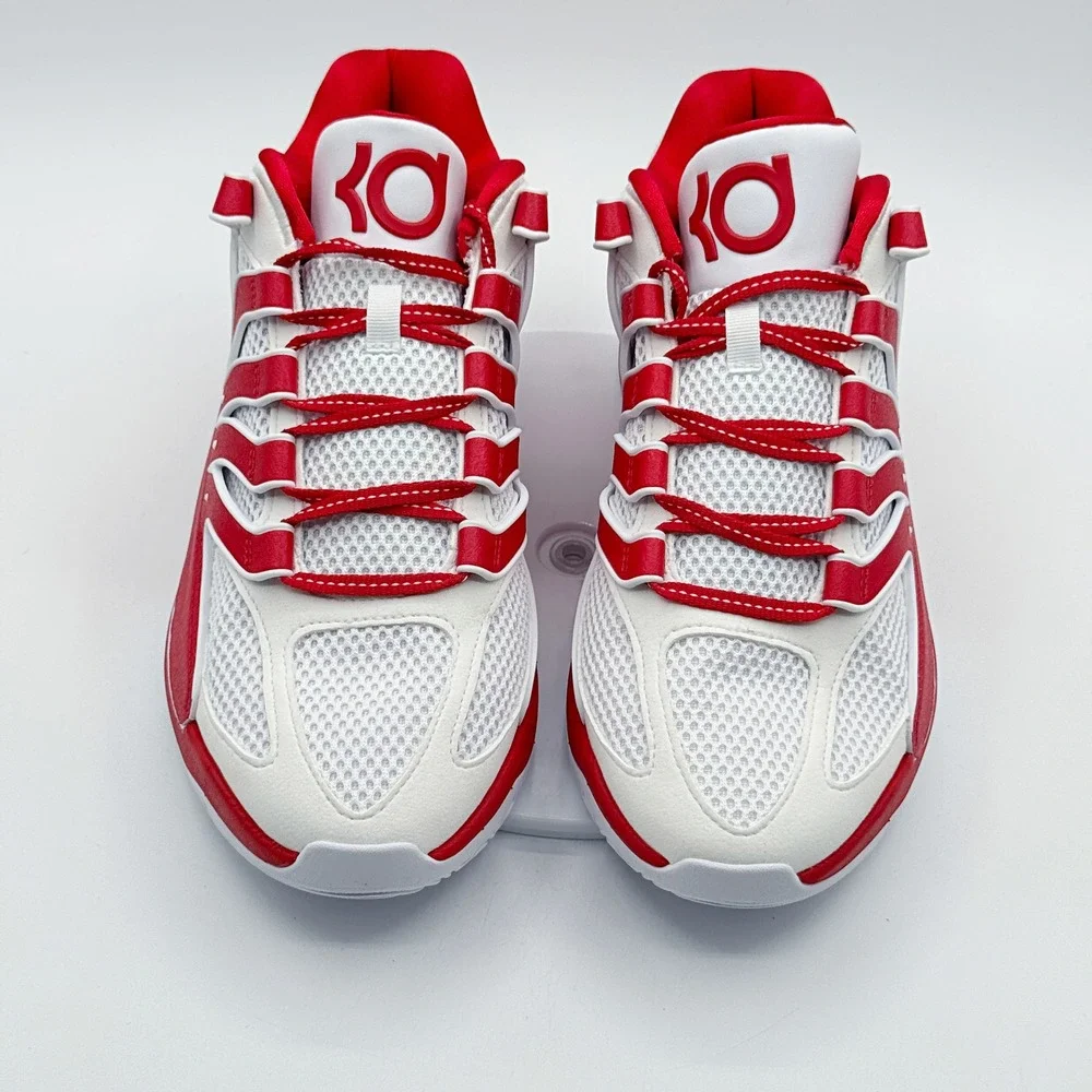 Nike KD18 White Red IM0634-104 / Size 10 Mens
